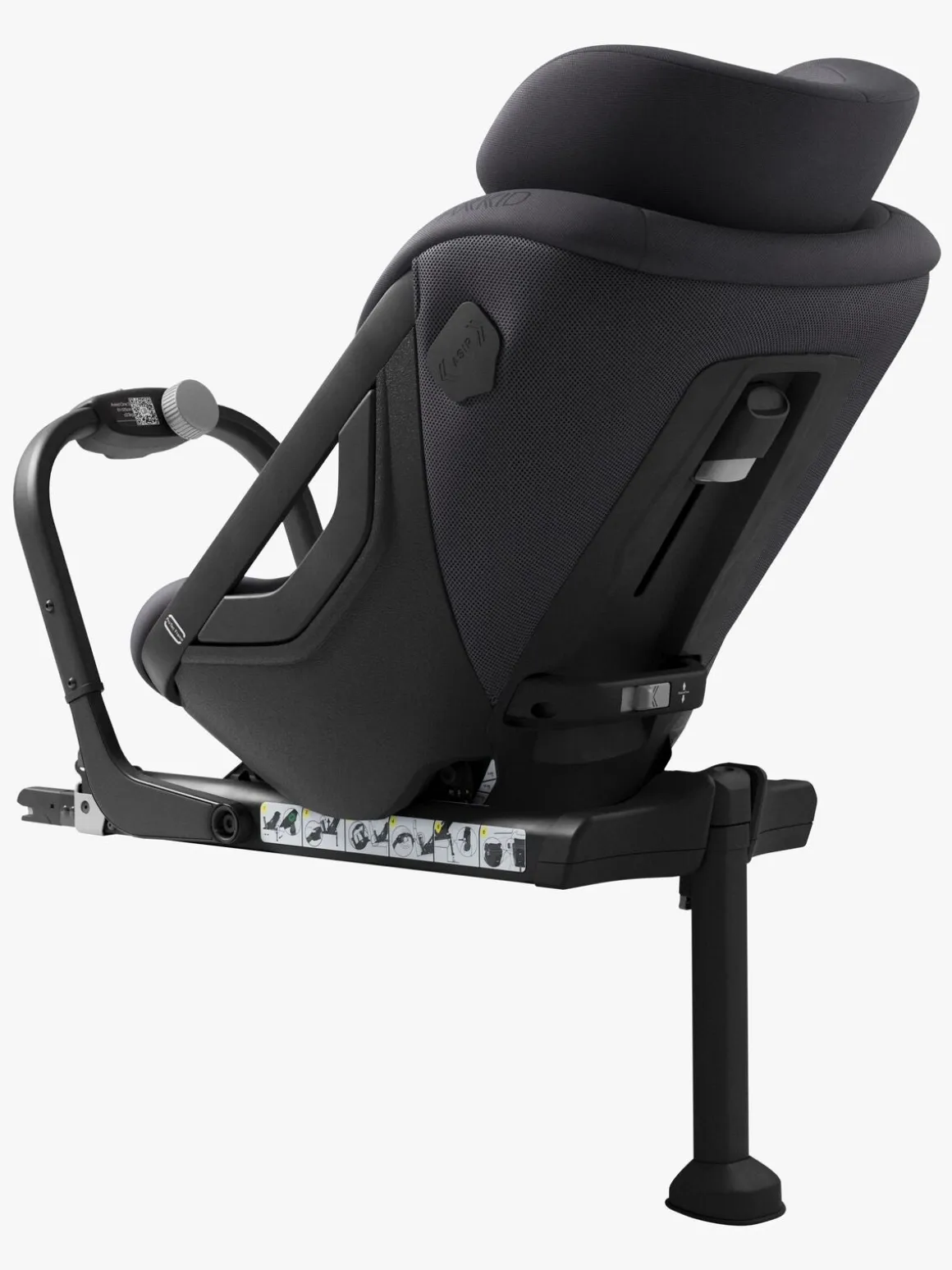 Axkid One+ 3 Bagudvendt Autostol, Arctic Mist Grey