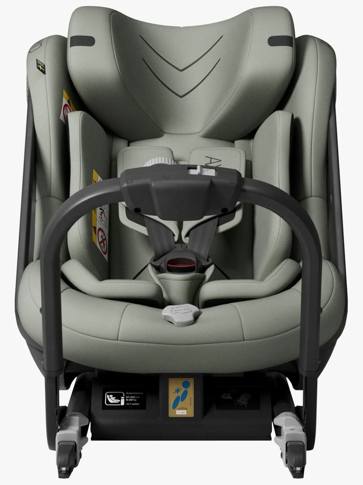 Axkid One 3 Bagudvendt Autostol, Nordic Bloom Green