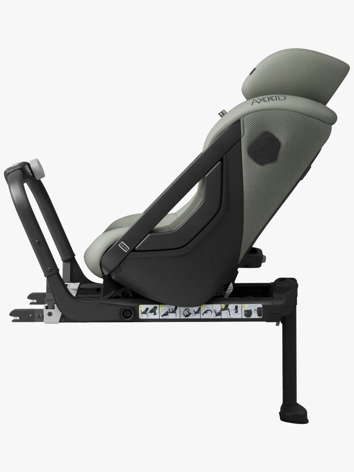 Axkid One+ 3 Bagudvendt Autostol, Nordic Bloom Green