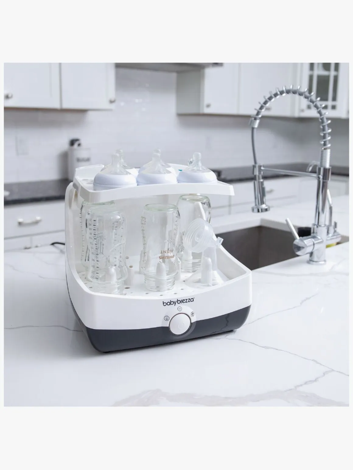 Baby Brezza Superfast Sterilisator og Tørrer