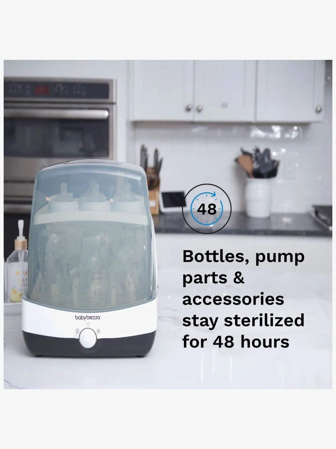 Baby Brezza Superfast Sterilisator og Tørrer