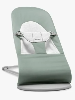 BabyBjörn Balance Soft Skråstol Woven Jersey, Grøn/Grå