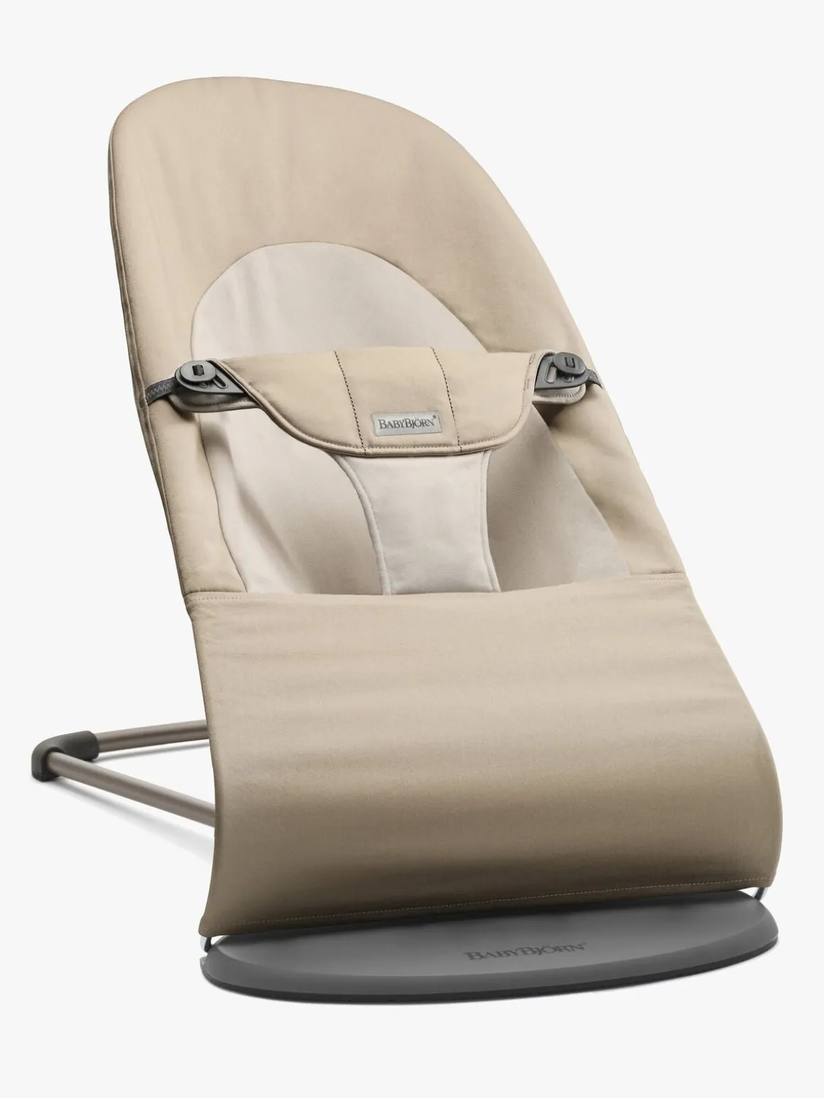 BabyBjörn Balance Soft Skråstol Woven, Khaki/Beige
