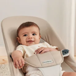 BabyBjörn Balance Soft Skråstol Woven, Khaki/Beige