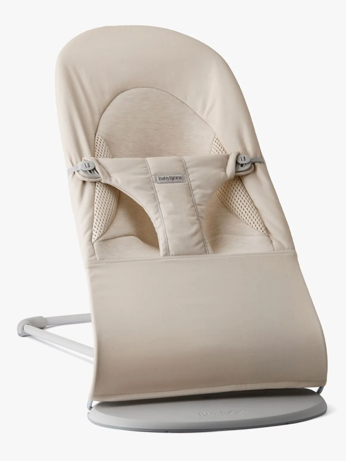 BabyBjörn Balance Soft Skråstol Woven/Jersey, Lys beige