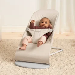 BabyBjörn Balance Soft Skråstol Woven/Jersey, Lys beige