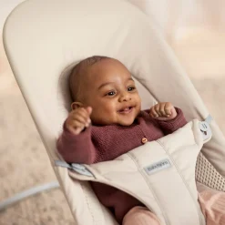 BabyBjörn Balance Soft Skråstol Woven/Jersey, Lys beige