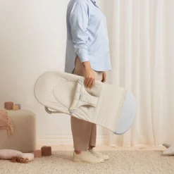 BabyBjörn Balance Soft Skråstol Woven/Jersey, Lys beige