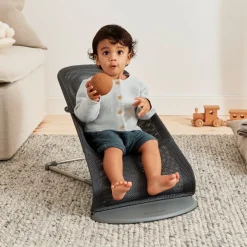 BabyBjörn Bliss Skråstol i Mesh, Anthracite
