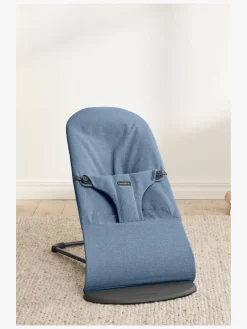 BabyBjörn Bliss Skråstol Woven Mélange, Blå