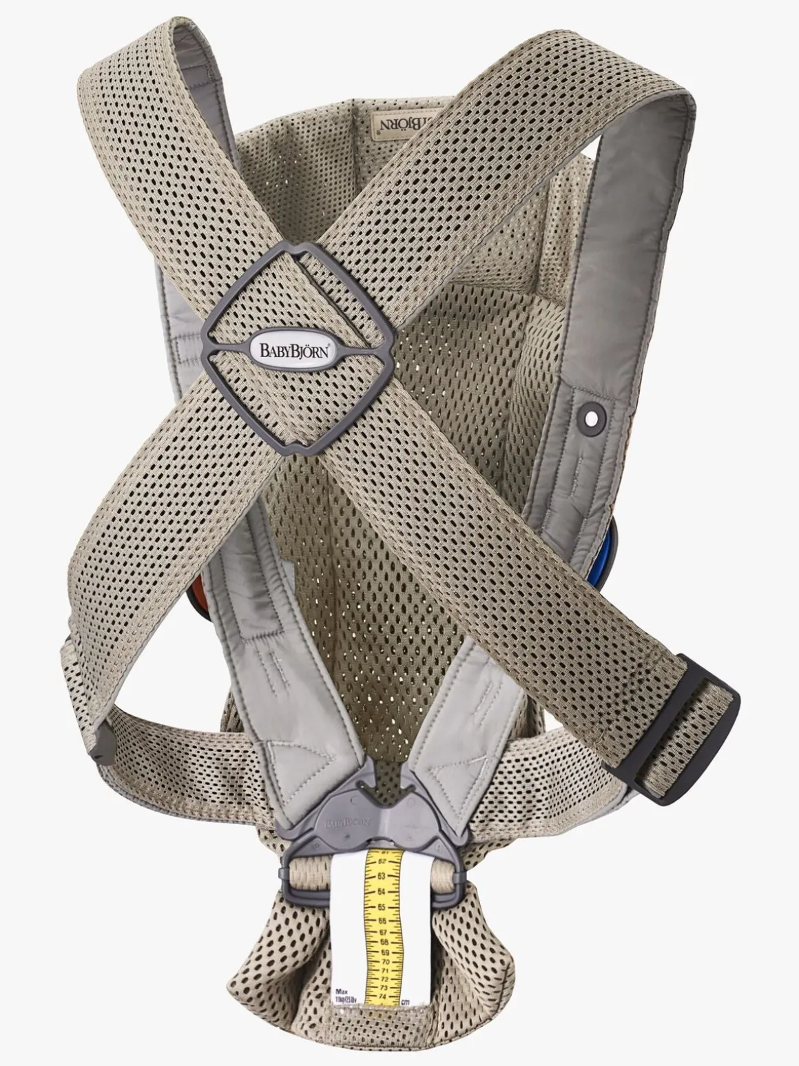 BabyBjörn Bæresele Mini 3D Mesh, Grey Beige
