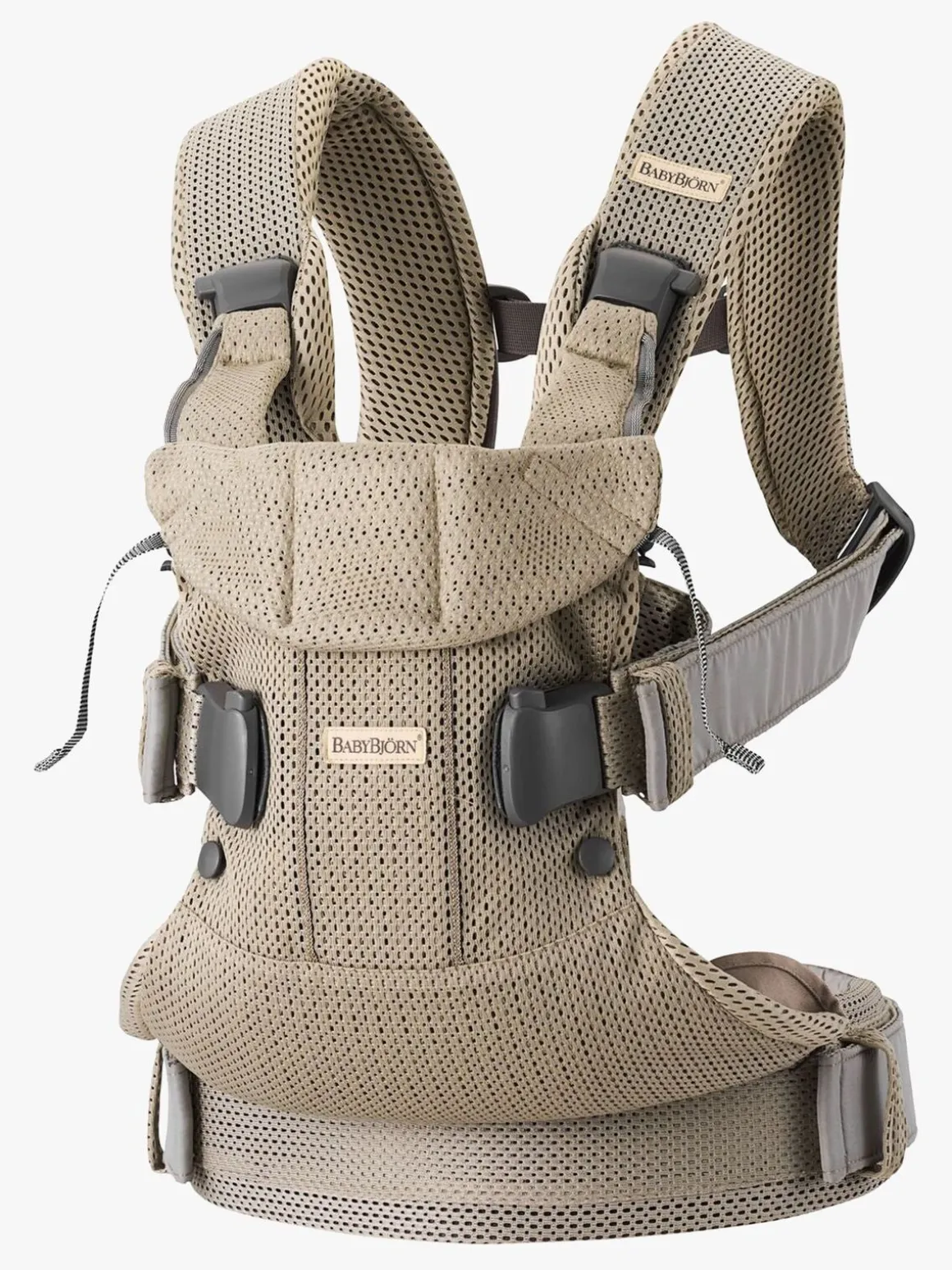 BabyBjörn Bæresele One Air Mesh, Grey Beige