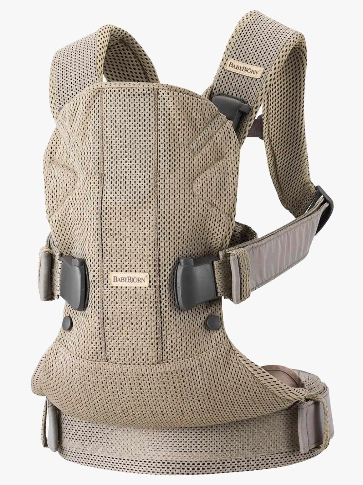BabyBjörn Bæresele One Air Mesh, Grey Beige