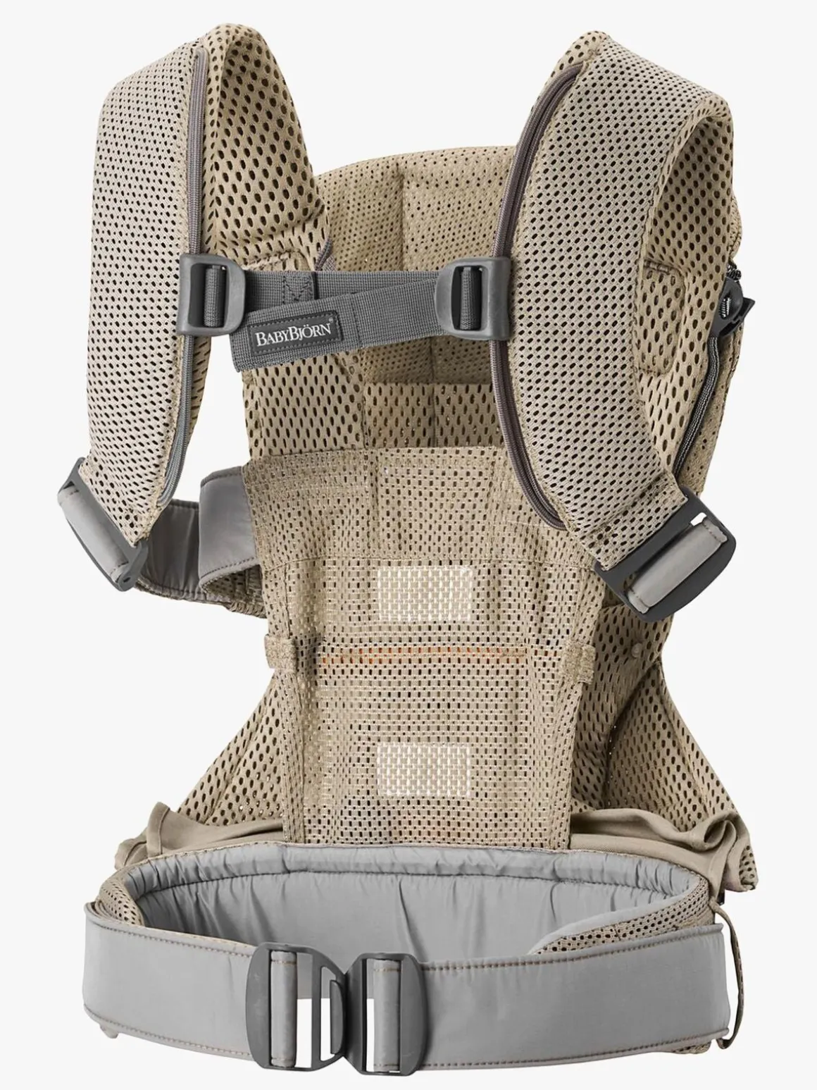 BabyBjörn Bæresele One Air Mesh, Grey Beige