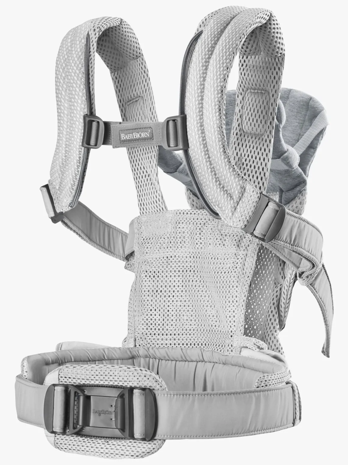BabyBjörn Harmony Bæresele 3D Mesh, Silver
