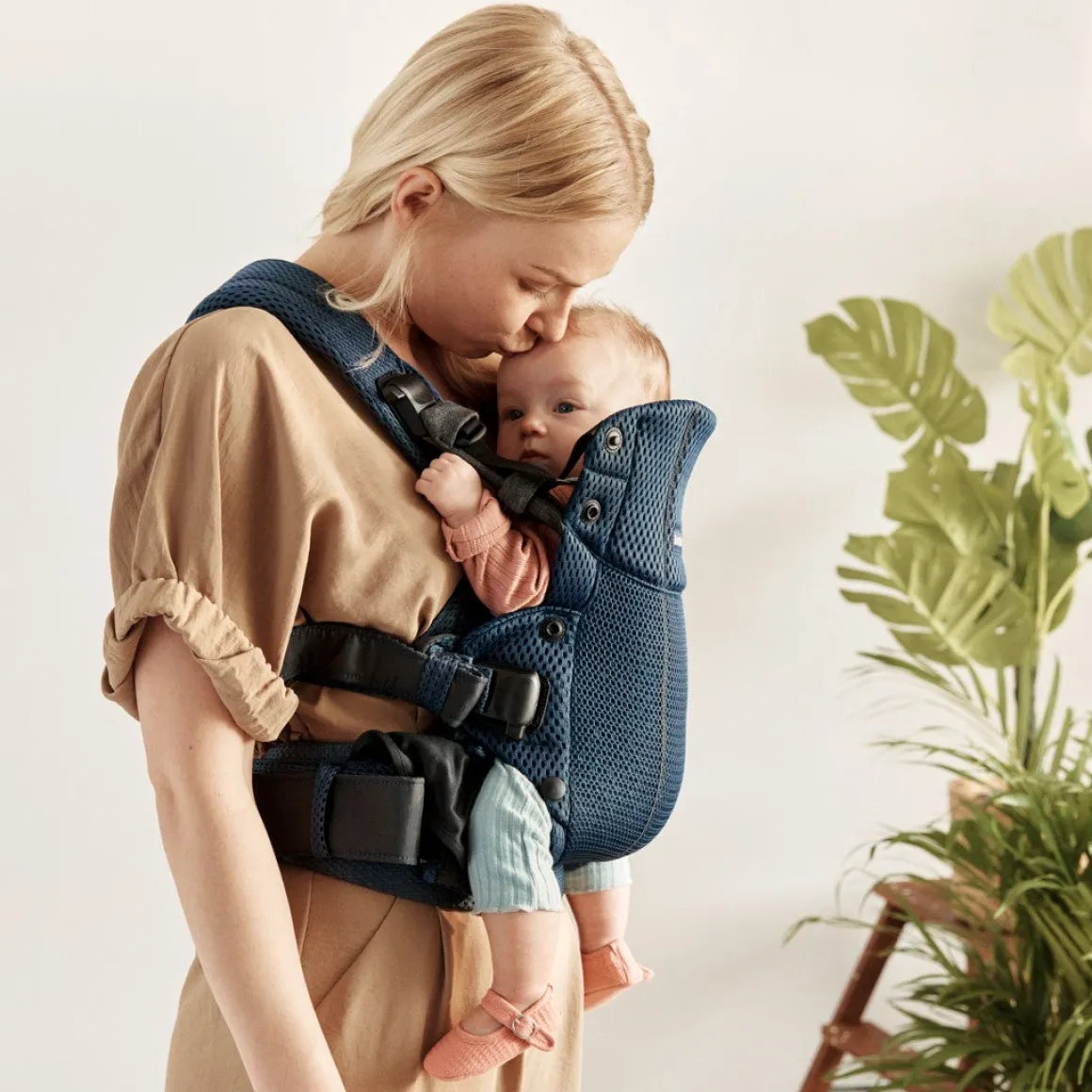 BabyBjörn Harmony Bæresele 3D Mesh, Navy Blue