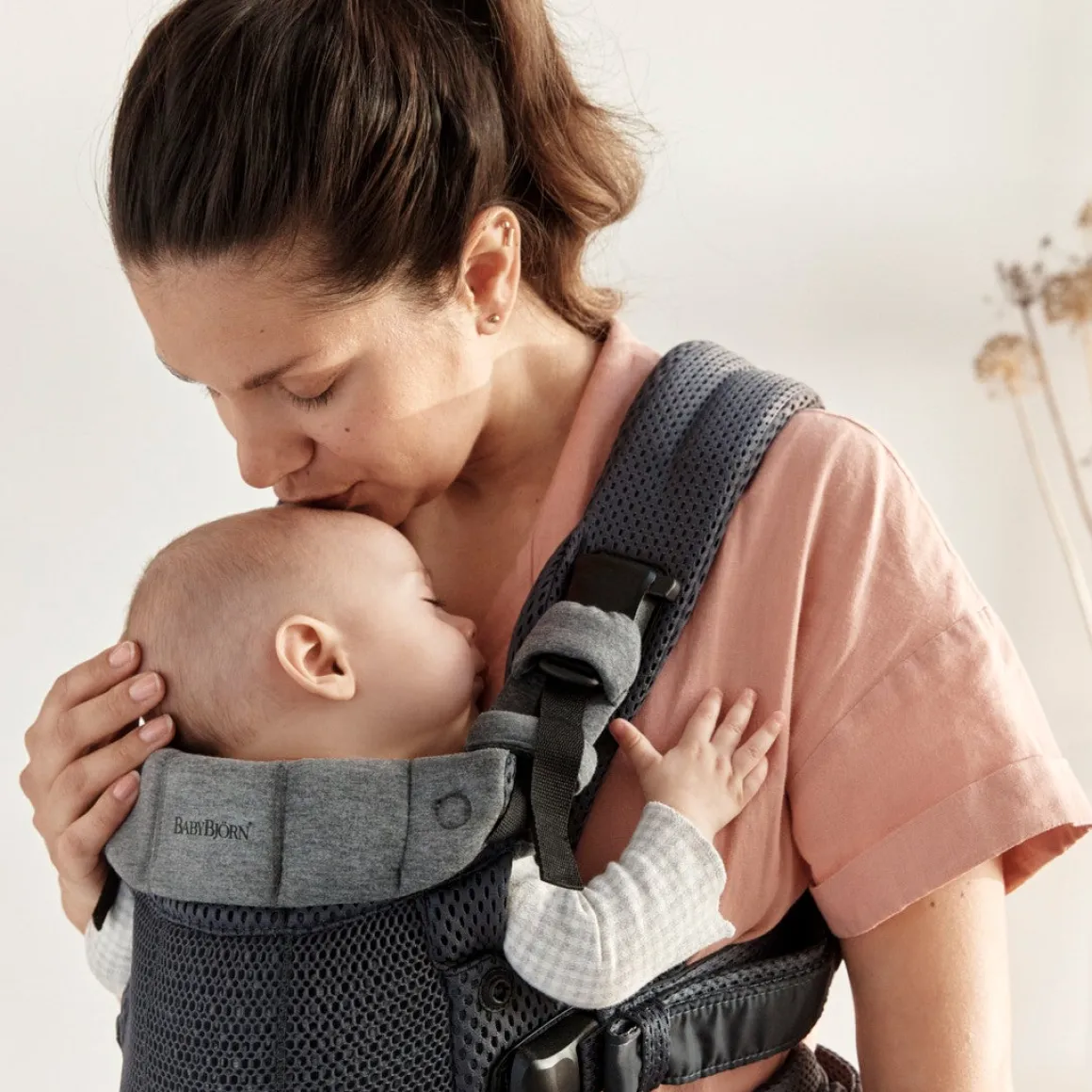 BabyBjörn Harmony Bæresele 3D Mesh, Anthracite