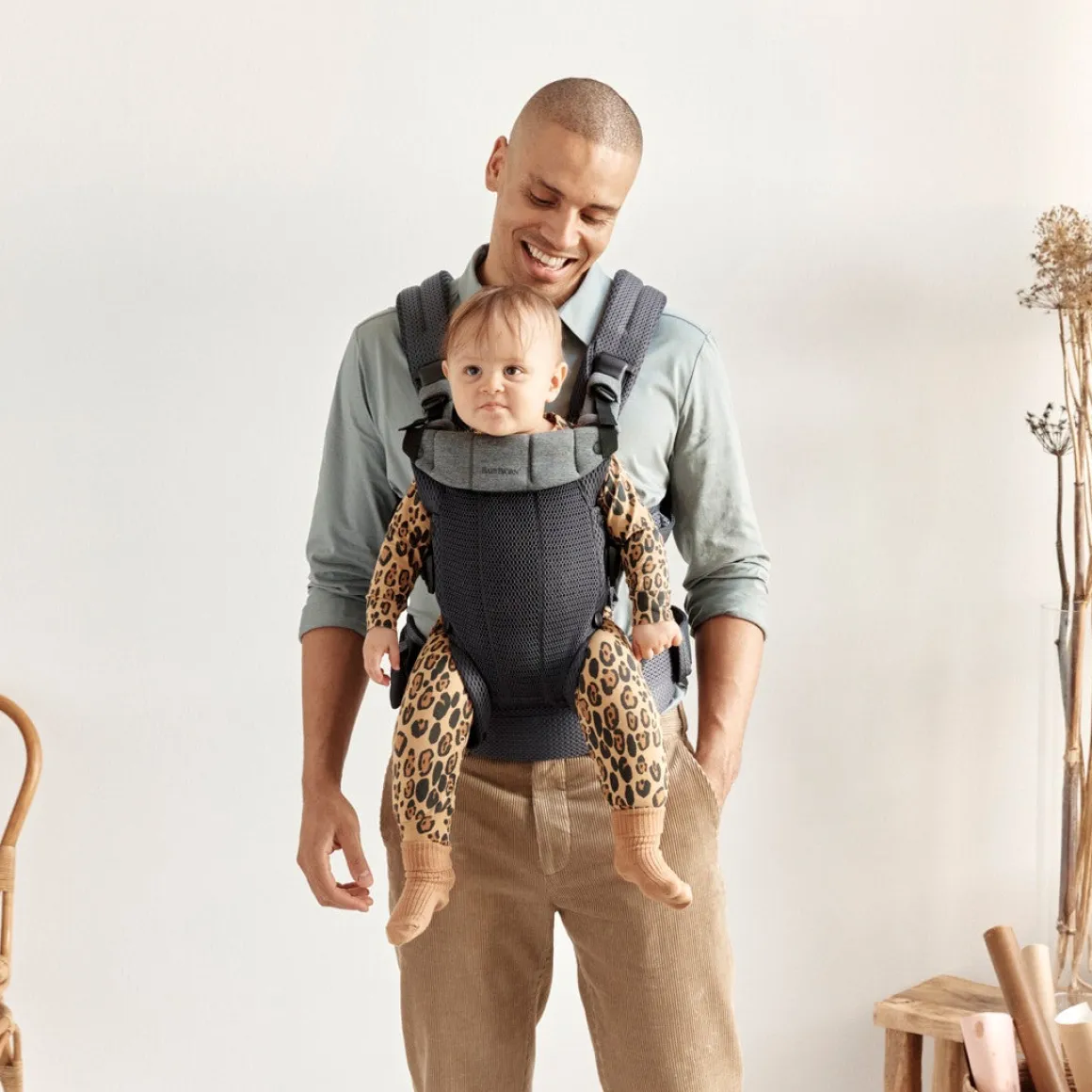 BabyBjörn Harmony Bæresele 3D Mesh, Anthracite