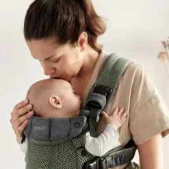 BabyBjörn Harmony Bæresele 3D Mesh, Mørkegrøn