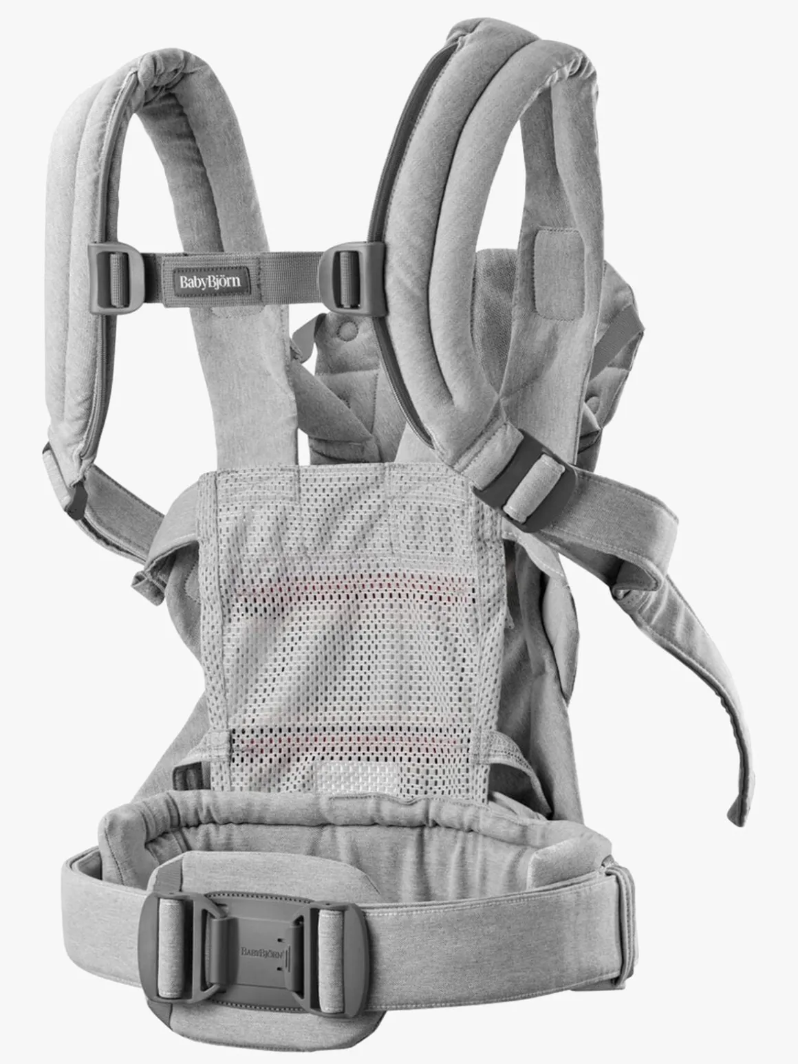 BabyBjörn Harmony Bæresele Woven, Light Grey Melange