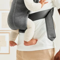 BabyBjörn Mini Bæresele 3D Jersey, Dark grey