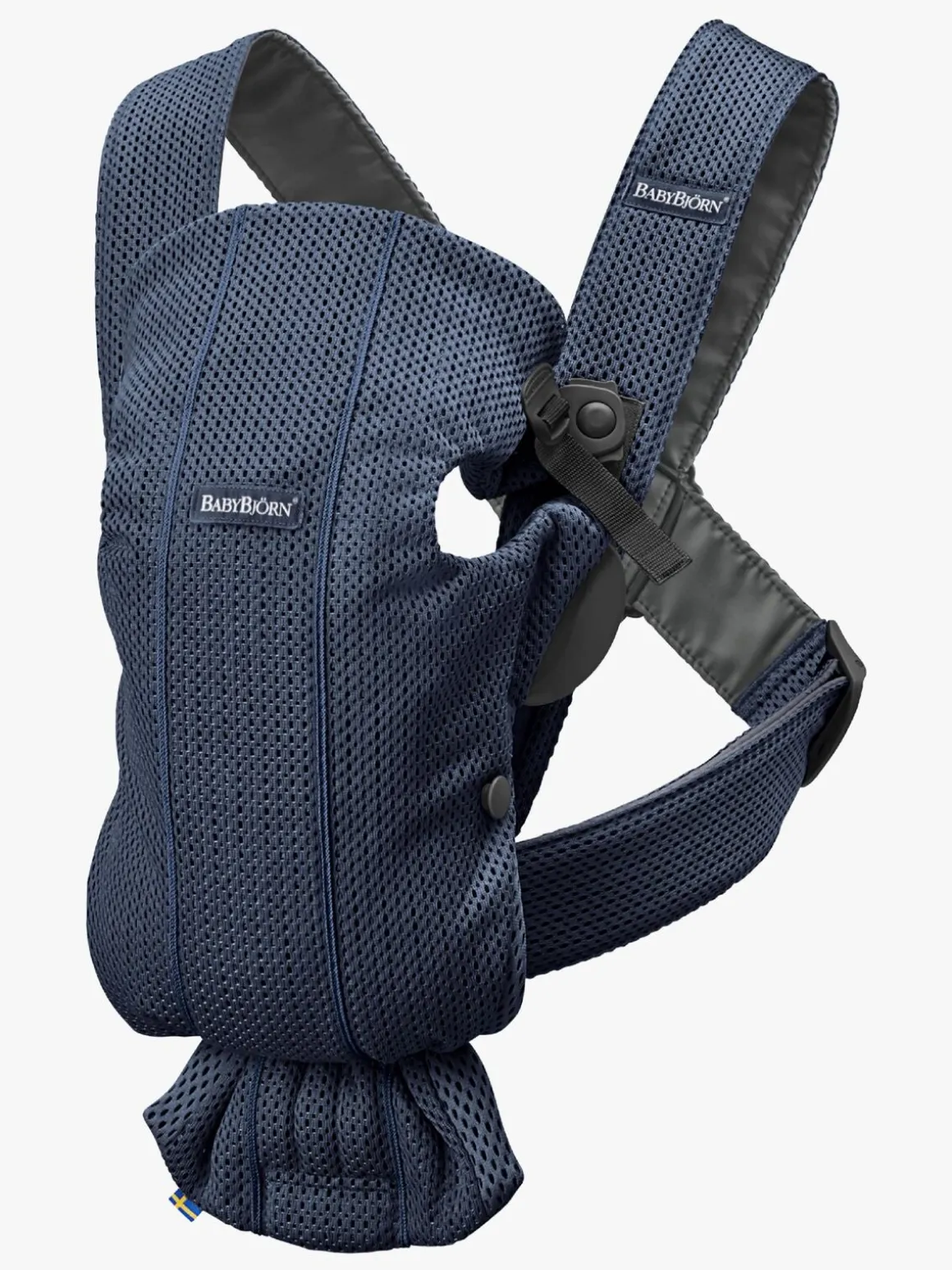 BabyBjörn Mini Bæresele 3D Mesh, Navy Blue