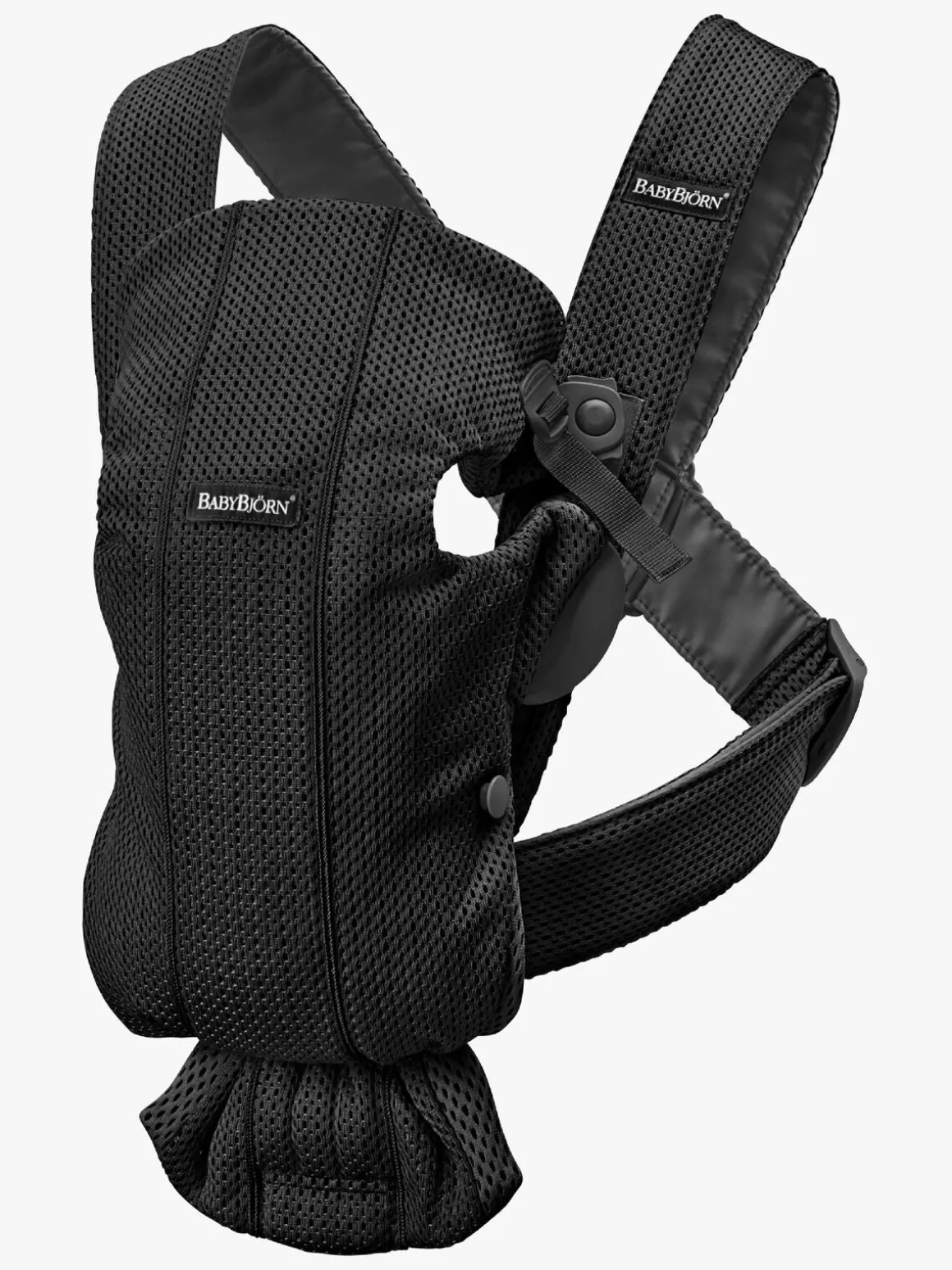 BabyBjörn Mini Bæresele 3D Mesh, Sort