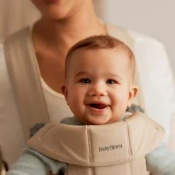 Babybjörn Mini Bæresele Woven, Beige