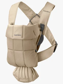 Babybjörn Mini Bæresele Woven, Beige