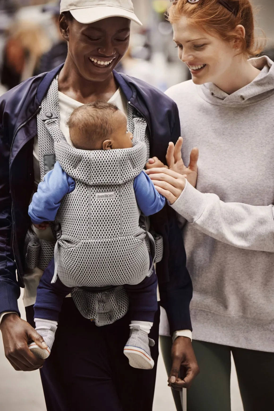 BabyBjörn Move Bæresele 3D Mesh, Grey