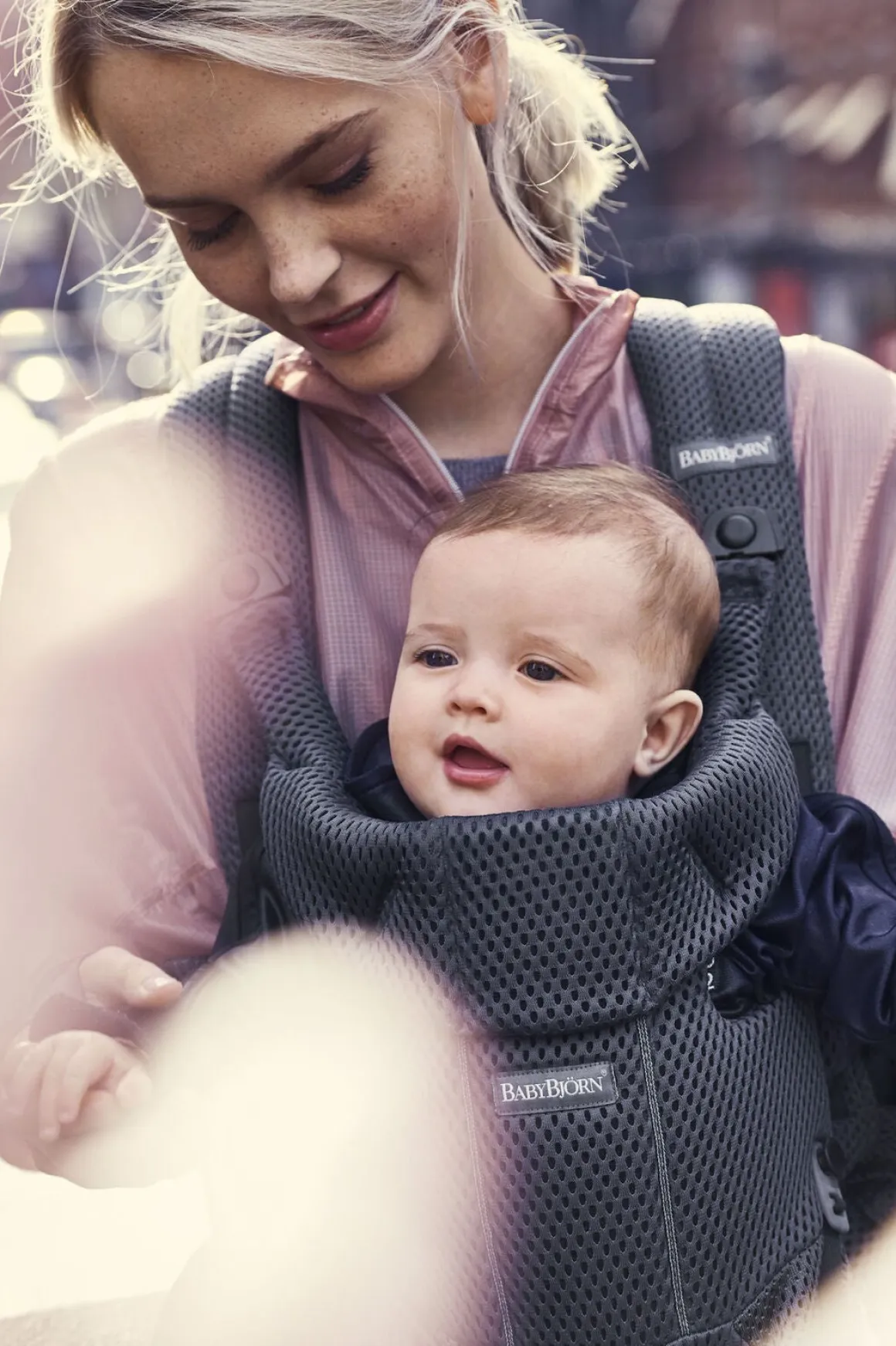 BabyBjörn Move Bæresele 3D Mesh, Anthracite