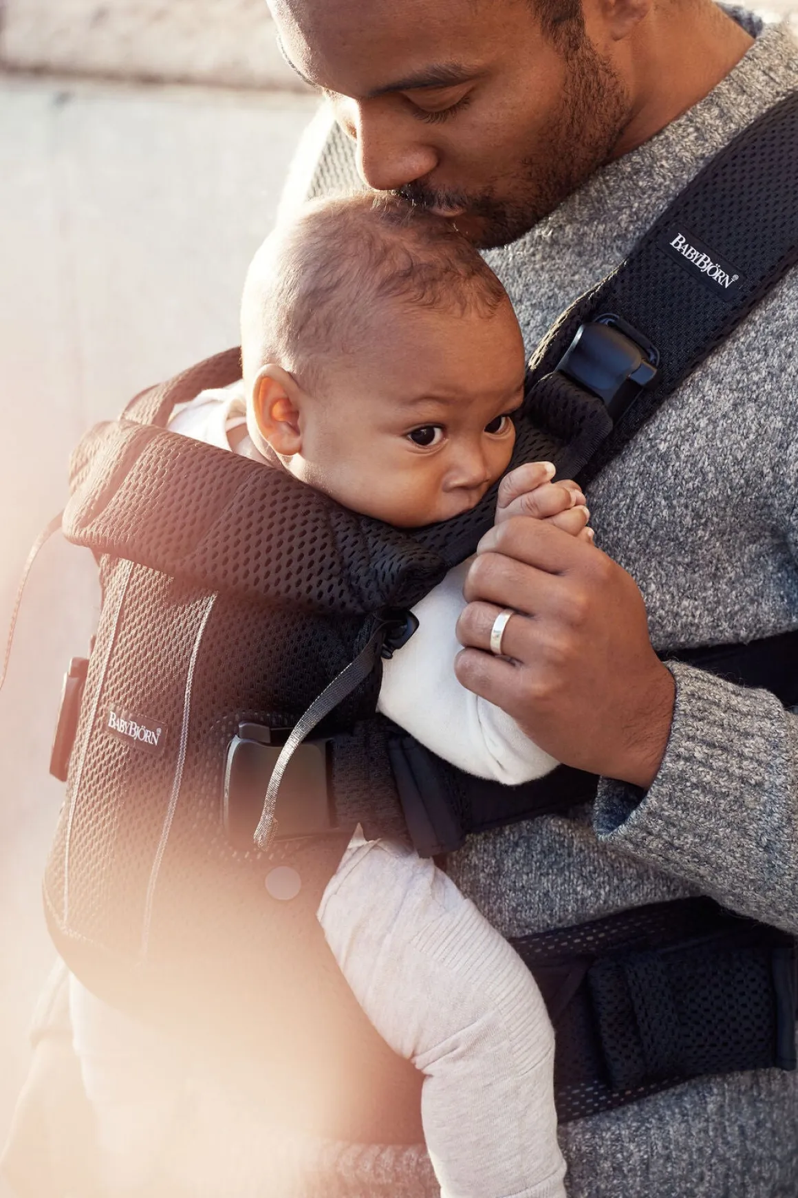 BabyBjörn One Air Bæresele Mesh, Sort