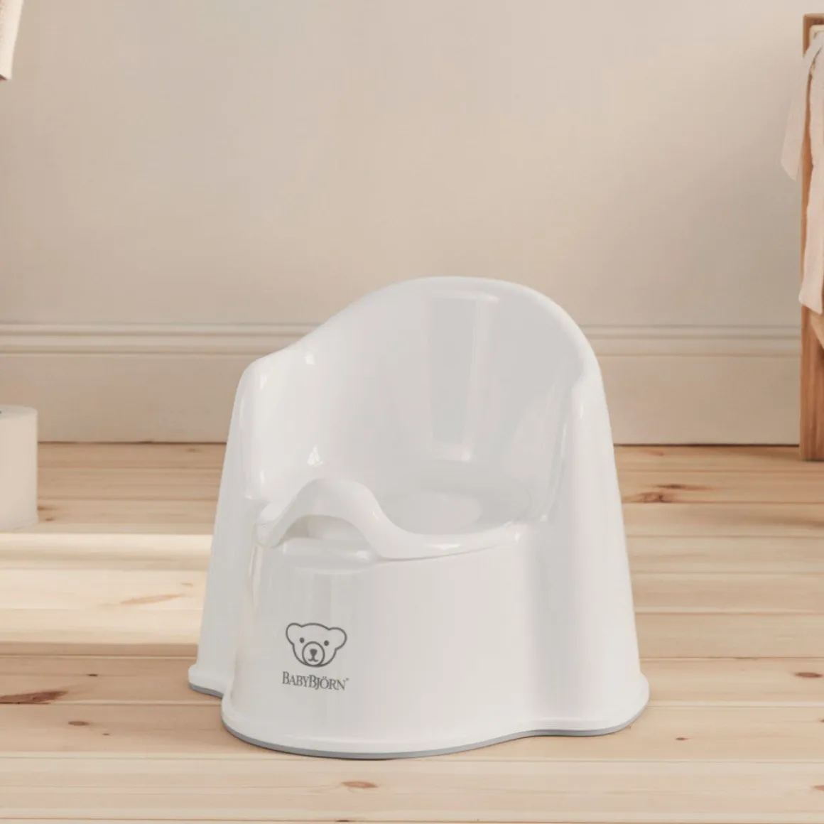 BabyBjörn Pottestol, White/Grey