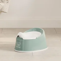BabyBjörn Smart Potte, Deep Green/White