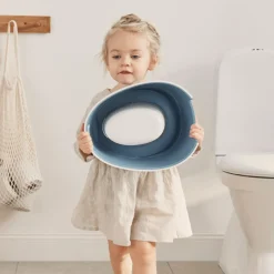 BabyBjörn Smart Potte, Deep Blue/White