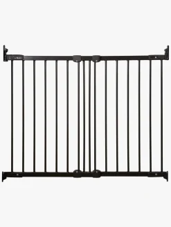 BabyDan Flexi Fit Skruegitter Metal, Sort