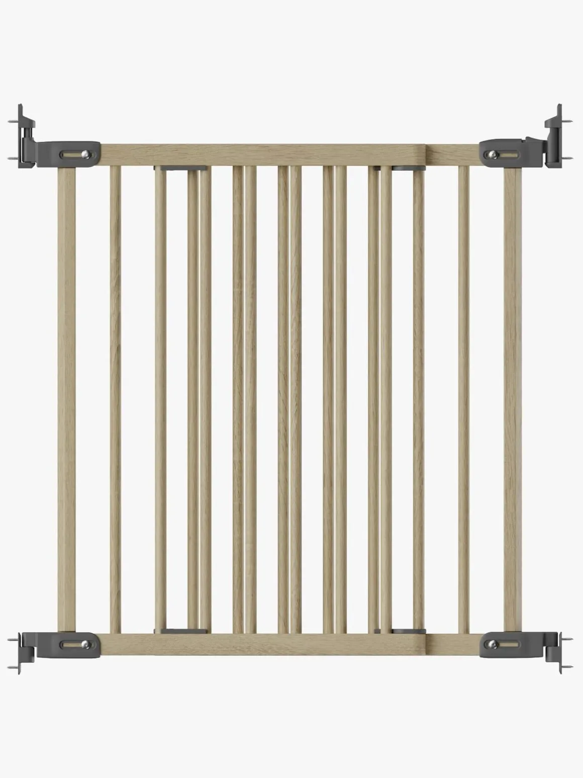BabyDan Flexi Fit Skruegitter, Wood Deluxe