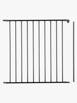 BabyDan Forlængning Sikkerhedsgitter Flex L 72 cm, Sort