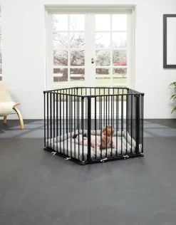 BabyDan Kravlegård Flex inkl. Legetæppe Hvid