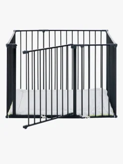 BabyDan Square Kravlegård 105x72x71 cm, Sort