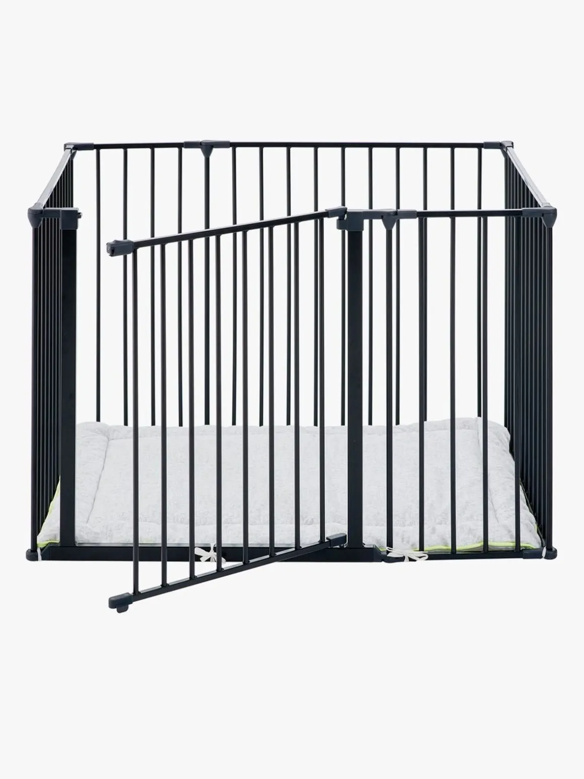 BabyDan Square Kravlegård 105x72x71 cm, Sort