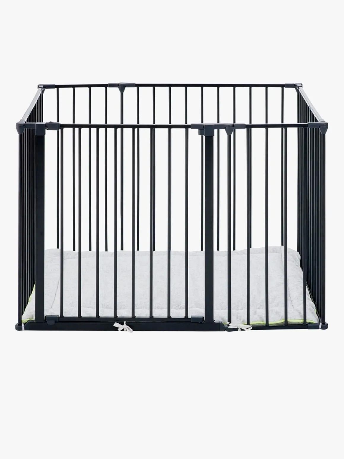 BabyDan Square Kravlegård 105x72x71 cm, Sort