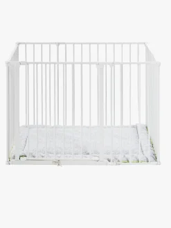 BabyDan Square Kravlegård 105x72x71 cm, Hvid