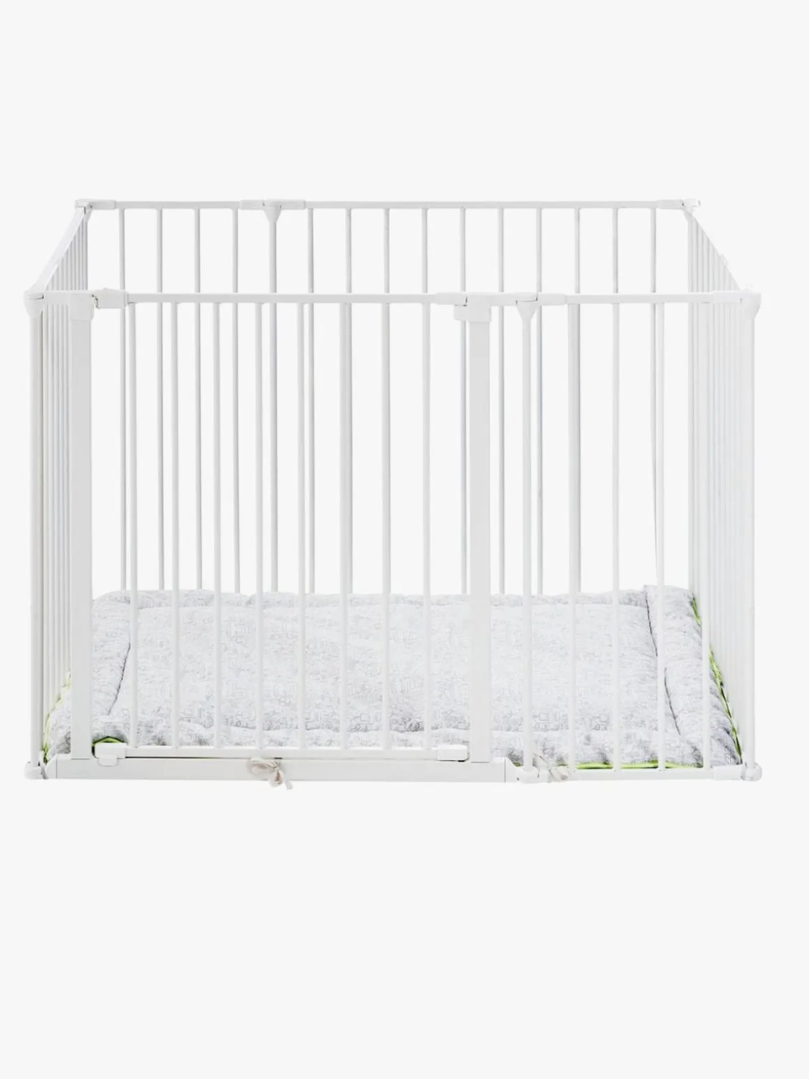 BabyDan Square Kravlegård 105x72x71 cm, Hvid