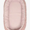 BabyMatex Babynest i Musselin 55 x 80 cm, Lyserød
