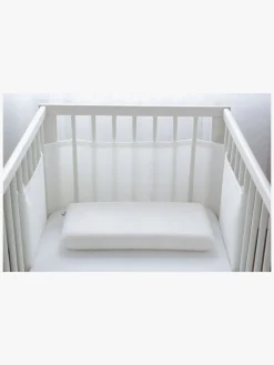 BabyMatex Bump Air Sengerand 30 x 360 cm Åndbart, Hvid