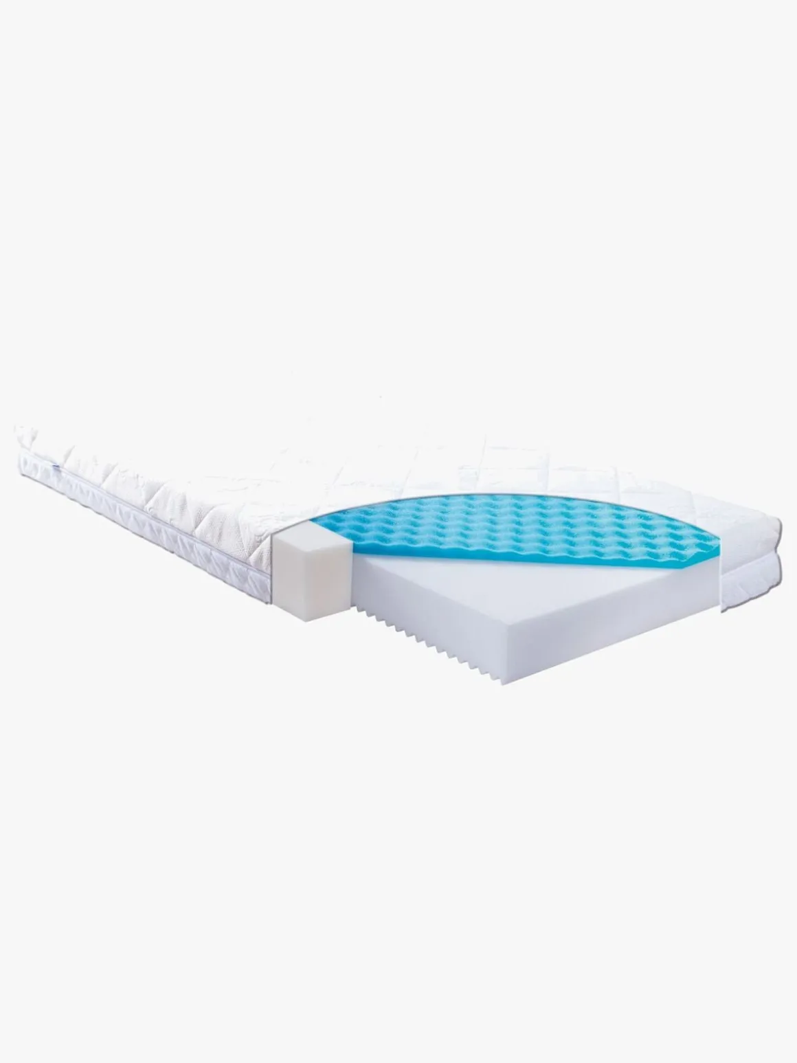 BabyMatex Carpathia Tosidet Børnemadras i skum 90 x 200 cm