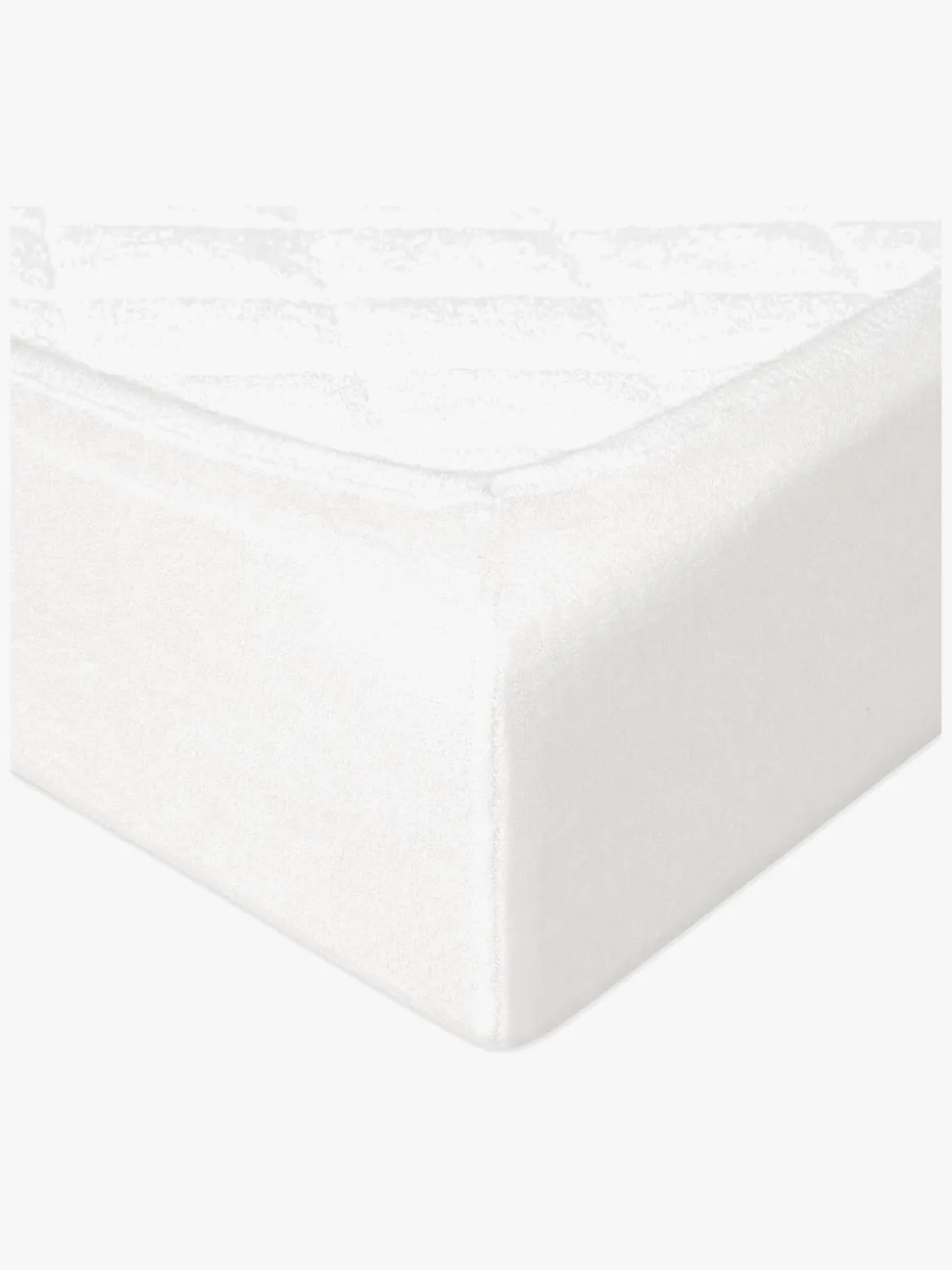 BabyMatex Classic Frotté Stræklagen til Tremmeseng 60 x 120 cm, Hvid