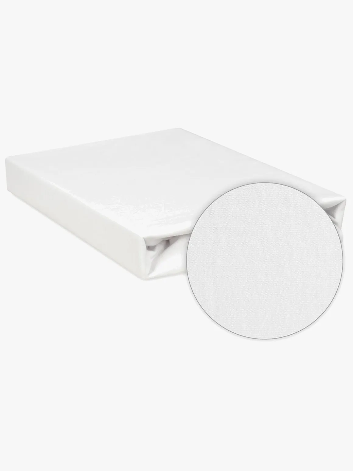 BabyMatex Hygienic Jersey Vandtæt Stræklagen til Tremmeseng 40 x 90 cm, Hvid