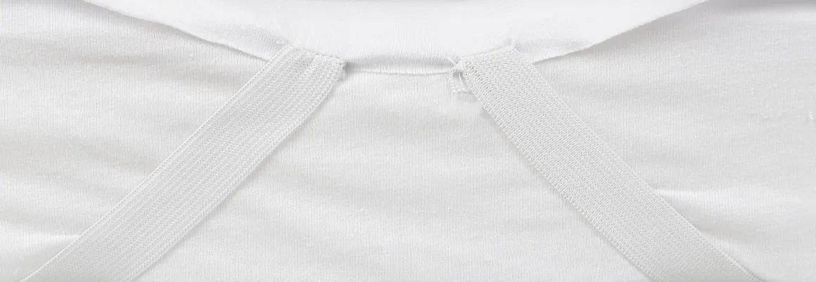 BabyMatex Hygienic Jersey Rullemadras til Juniorseng 70x140 cm Åndbar og Vandtæt, Hvid